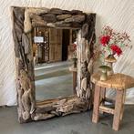 Spiegel – driftwood / drijfhout - 80 x 60 cm - Bij TTM Wonen