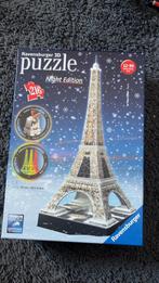 3d puzzel eiffeltoren, Hobby en Vrije tijd, Denksport en Puzzels, Ophalen of Verzenden, Minder dan 500 stukjes, Zo goed als nieuw