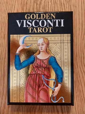 Golden Visconti Tarot , compleet en als nieuw.  beschikbaar voor biedingen
