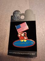 Walt Disney World Pin - Mickey Mouse met Amerikaanse Vlag, Ophalen of Verzenden