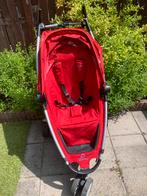 Rode Quinny buggy, Kinderen en Baby's, Kinderwagens en Combinaties, Kinderwagen, Zo goed als nieuw, Verstelbare duwstang, Quinny