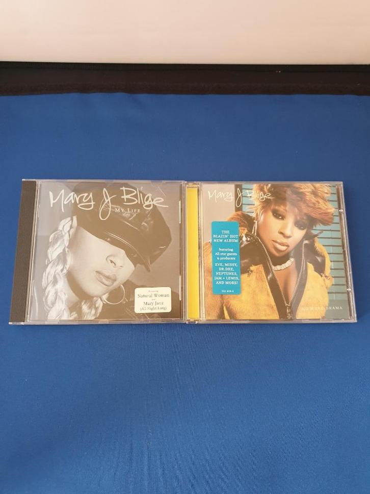 Diverse cd's Mary J Blidge - 2 stuks, Cd's en Dvd's, Cd's | R&B en Soul, Zo goed als nieuw, Ophalen of Verzenden