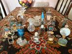 Collectie van 19 Oude Parfum & Eau de Cologne Flesjes, Ophalen of Verzenden, Gebruikt, Parfumfles