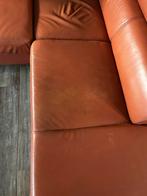 Gratis Lederen Bankstel - Comfortabel & Stijlvol, Ophalen, 250 tot 300 cm, Gebruikt, Hoekbank