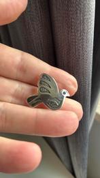 925 sterling zilver broche duif, Sieraden, Tassen en Uiterlijk, Broches, Gebruikt, Minder dan 4 cm, Ophalen of Verzenden, Zilver