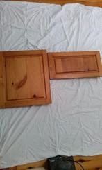 2 Massief grenen keukenkastdeurtjes/ meubeldeurtjes, Gebruikt, Minder dan 100 cm, 25 tot 50 cm, 50 tot 100 cm