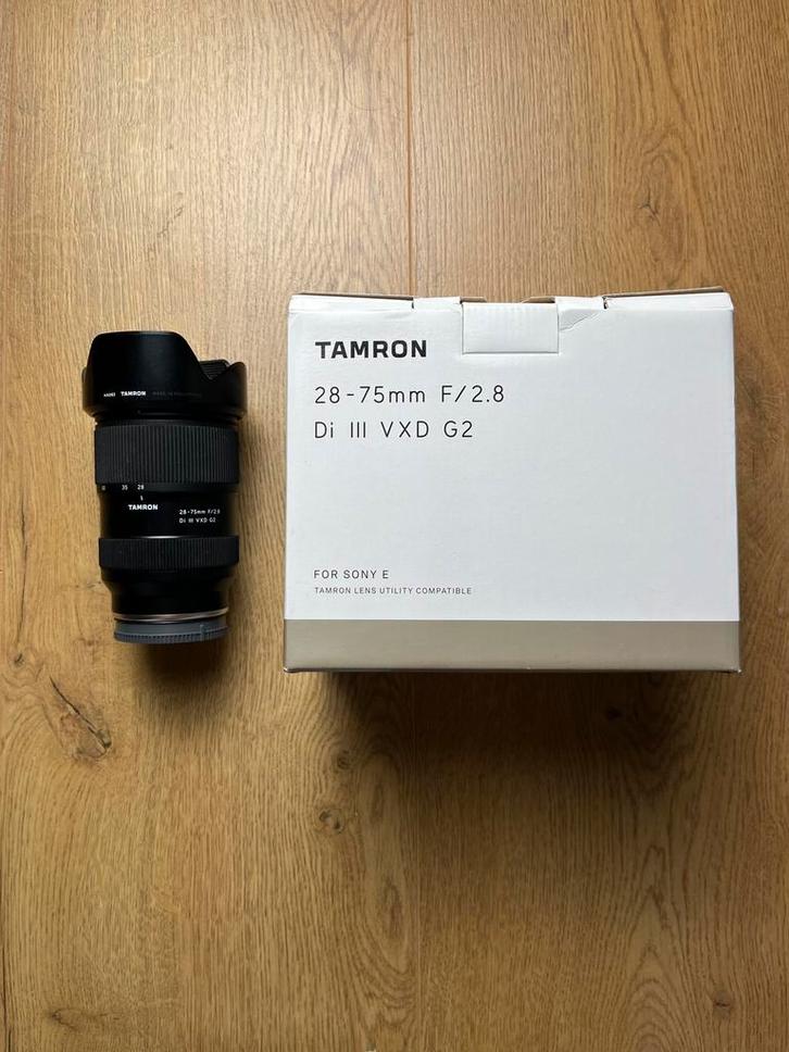 Tamron 28-75mm 2.8 Di III VXD G2, Audio, Tv en Foto, Fotografie | Lenzen en Objectieven, Zo goed als nieuw, Standaardlens, Zoom
