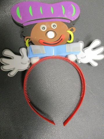 ZWARTE PIET DIADEEM/HAARBAND NIEUW beschikbaar voor biedingen