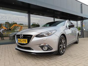 Mazda 3 2.0 GT-M Ecc Leder Navi 18 Inch 2x Pdc 2014 beschikbaar voor biedingen