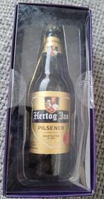 Hertog Jan Kerstbal glazen hanger hertog Jan flesje, Ophalen of Verzenden, Zo goed als nieuw, Overige typen, Hertog Jan