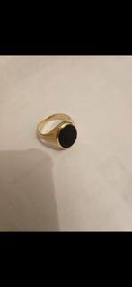 14 k gouden zegel ring, Sieraden, Tassen en Uiterlijk, Ringen, 20 of groter, Ophalen of Verzenden, Zo goed als nieuw, Dame