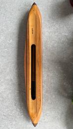 Houten Weefspoel Lisch, Ophalen of Verzenden, Gebruikt, Handborduren, Onderdeel of Toebehoren