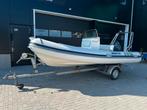 Joker 470 2004 50 pk viertakt Hypalon Pega trailer, Watersport en Boten, Zo goed als nieuw, Benzine, Minder dan 70 pk, Overige materialen