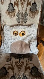 Kussen uil sierkussen, Ophalen of Verzenden, Zo goed als nieuw, Vierkant