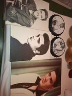 Elvis Presley deco canvas  bierdop kroonkurk, Ophalen, Zo goed als nieuw, Poster, Artwork of Schilderij