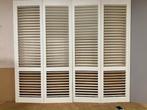 Shutters, Ophalen, 200 cm of meer, Wit, Nieuw