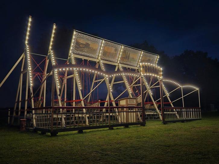 Nostalgische luchtschommel, Kinderen en Baby's, Speelgoed | Buiten | Speeltoestellen, Gebruikt, Schommel, Ophalen