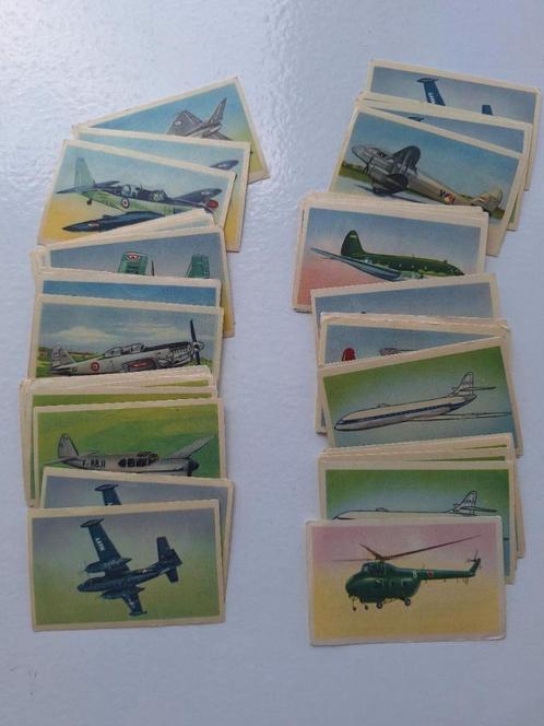 Verzamelplaatjes vliegtuigen, Hobby en Vrije tijd, Stickers en Plaatjes, Gebruikt, Plaatje, Ophalen