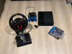 PS4 + Accessoires: Games, Controllers, Stuur!, Spelcomputers en Games, Spelcomputers | Sony PlayStation 4, Met 2 controllers, Ophalen of Verzenden