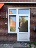 Te koop: kunststof puien met dubbelglas, Doe-het-zelf en Verbouw, Ophalen, Kunststof, Gebruikt, Raamkozijn