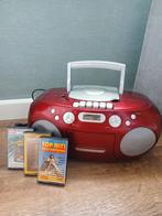 Old skool cassette en cd speler, Audio, Tv en Foto, Radio's, Ophalen, Zo goed als nieuw, Radio