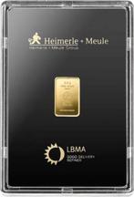2.5 gram goudbaar goud 24k Heimerle + Meule, Postzegels en Munten, Ophalen of Verzenden, Goud