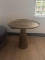 Mooie Bijzettafel, Metaal of Aluminium, Rond, 55 tot 75 cm, Zo goed als nieuw