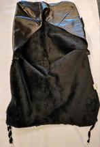 Skai leren voetenwarmer beenwarmer teddystof beenbeschermer, Ophalen, Gebruikt, Nvt, Nvt