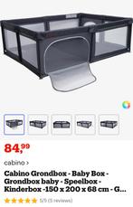 Babybox / Grondbox - Weinig gebruikt, Ophalen, Zo goed als nieuw, Rechthoekig