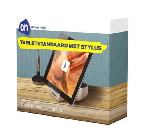 AH Keuken Tabletstandaard / Standaard Tablet met Stylus -40%, Computers en Software, Laptopstandaarden, Nieuw, Ophalen of Verzenden