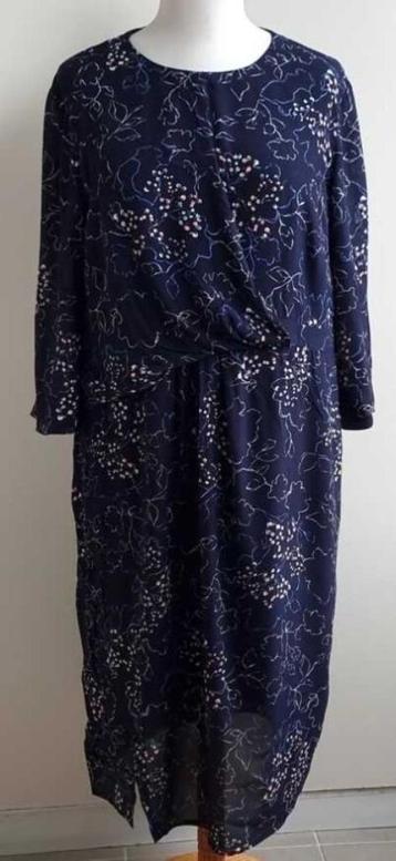 Gerry Weber donkerblauwe jurk met print mt. 46 beschikbaar voor biedingen