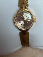 Vintage Dameshorloge Jaren 60 + Glazen Parelketting, Sieraden, Tassen en Uiterlijk, Antieke sieraden, Ophalen of Verzenden, Overige materialen