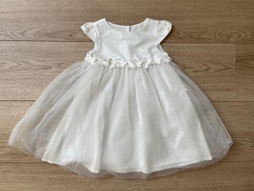 Maat 92 witte jurk, Kinderen en Baby's, Kinderkleding | Maat 92, Zo goed als nieuw, Meisje, Jurk of Rok, Ophalen