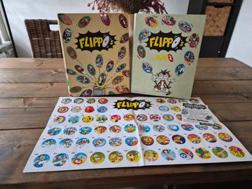 Complete Flippo Mappen deel 1 en 2 t/m 545 inclusief Jokers beschikbaar voor biedingen