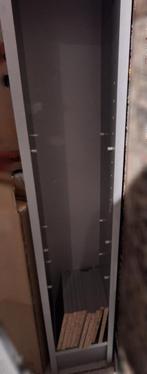 Ikea smalle kast cd dvd boeken kast grijs, Ophalen, 25 tot 50 cm