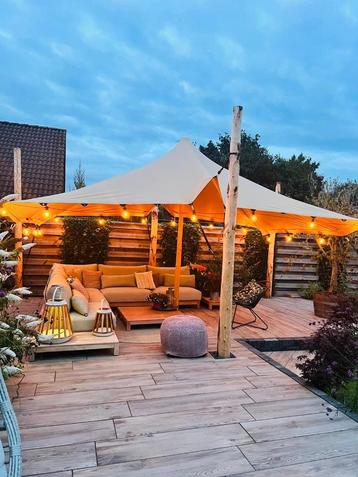 Professionele Tuintent/ Stretchtent te koop beschikbaar voor biedingen