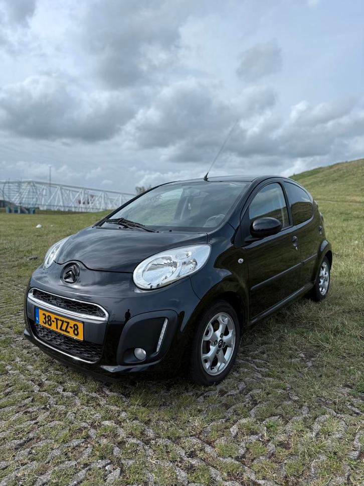 Citroën C1 1.0i 68PK 5D 2012 Zwart, Auto's, Citroën, Particulier, C1, Benzine, A, Hatchback, Handgeschakeld, Origineel Nederlands