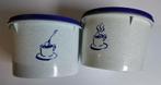 TUPPERWARE koffiebus en suikerbus (inhoud 1,1 L), Huis en Inrichting, Keuken | Tupperware, Ophalen of Verzenden, Gebruikt, Wit