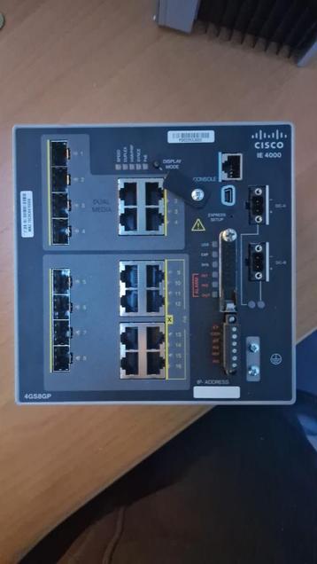 Cisco IE-4000-4GS8GP4G-E – Industrial Ethernet Switch beschikbaar voor biedingen