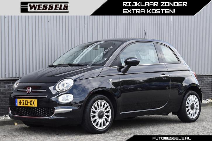 Fiat 500 1.2 Lounge Facelift, Navi, DAB, Bluetooth, Elek. ra, Auto's, Fiat, Bedrijf, Te koop, ABS, Airbags, Airconditioning, Alarm