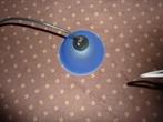 blauw hanglampje, Ophalen of Verzenden, Gebruikt, Glas, Minder dan 50 cm