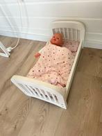 Poppenbedje en kleedje en pop, Ophalen of Verzenden, Gebruikt, Minder dan 140 cm, Minder dan 70 cm