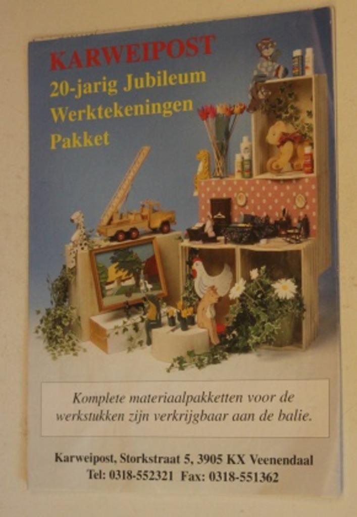Werktekeningen pakket Karweipost  133668, Hobby en Vrije tijd, Knutselen, Zo goed als nieuw, Overige typen, Ophalen of Verzenden