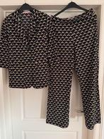 Studio Anneloes blazer en wijdere broek maat M, Maat 38/40 (M), Studio Anneloes, Bruin, Nieuw