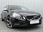 Volvo V60 2.0 D3 R-Design | 5 cil | Leder | Navi | E5 | 2013, Auto's, Voorwielaandrijving, Gebruikt, Zwart, 1984 cc