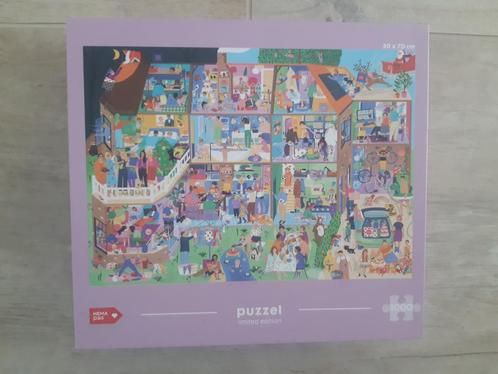 Hema puzzel – Limited edition 2 (1000 stukjes), Hobby en Vrije tijd, Denksport en Puzzels, Zo goed als nieuw, Legpuzzel, 500 t/m 1500 stukjes