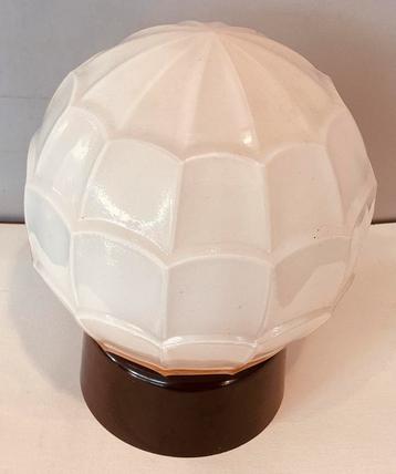 Art Deco licht zalmroze oude Thabur plafond lamp beschikbaar voor biedingen