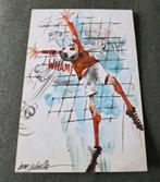 Keeper krijgt de bal in zijn mond, Verzenden, 1980 tot heden, Gelopen, Overige thema's