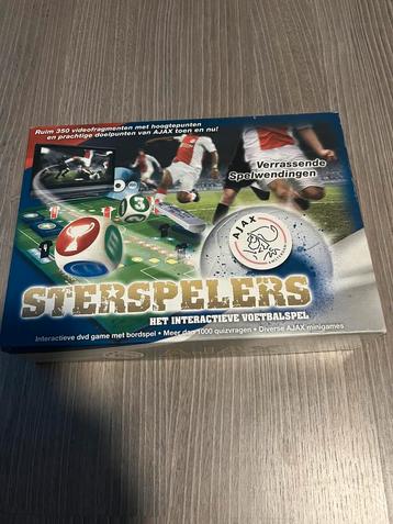 Ajax Sterspelers spel ,met Dvd,helemaal compleet.  beschikbaar voor biedingen