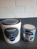 Emmer Muurverf en blik houtverf kleur criterium grijs/blauw, Doe-het-zelf en Verbouw, Verf, Beits en Lak, Blauw, Nieuw, Ophalen of Verzenden